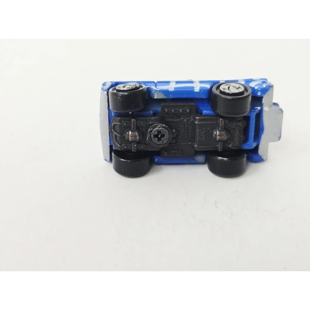 Vintage Galoob Micro Machines 59' Chevy Impala blue and white convertible